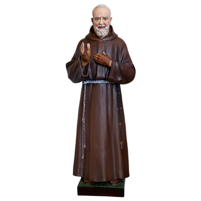 Statua San Padre Pio 110 cm in Resina