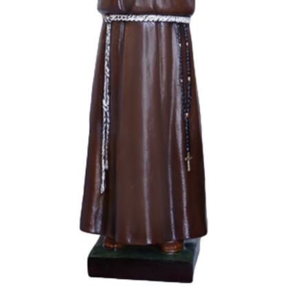 Statua San Padre Pio Braccia Aperte 110 cm in Resina