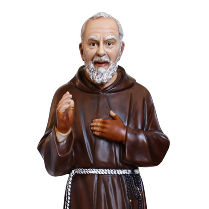 Statua San Padre Pio 130 cm in Resina