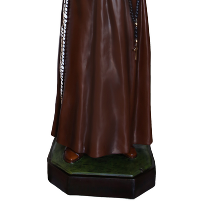 Statua San Padre Pio 130 cm in Resina