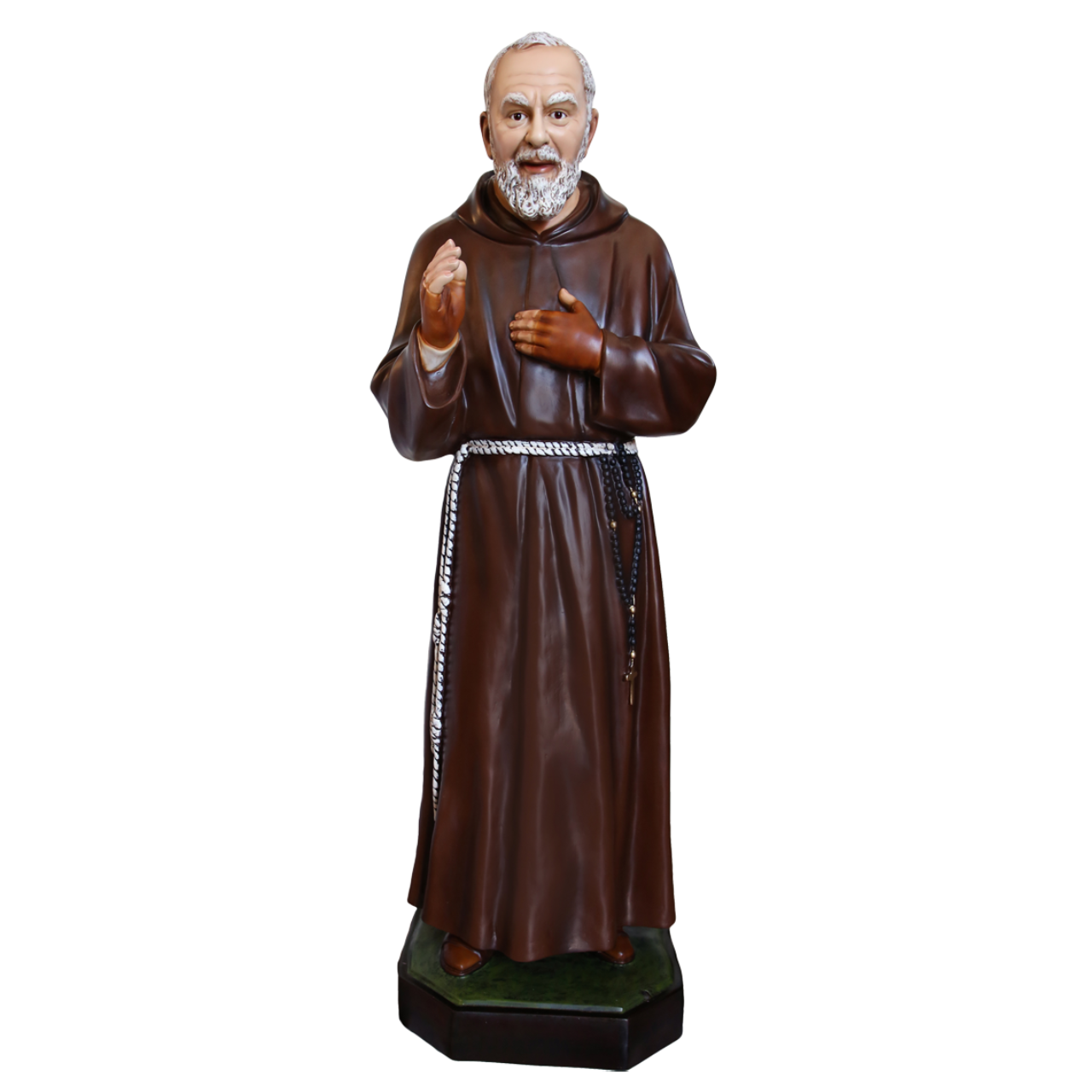 Statua San Padre Pio 130 cm in Resina