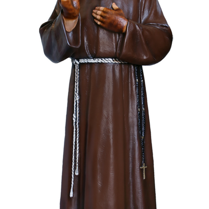 Statua San Padre Pio 180 cm in Vetroresina