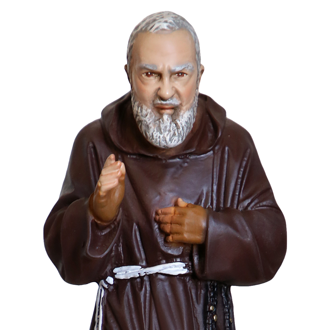 Statua San Padre Pio 30 cm in Resina Piena