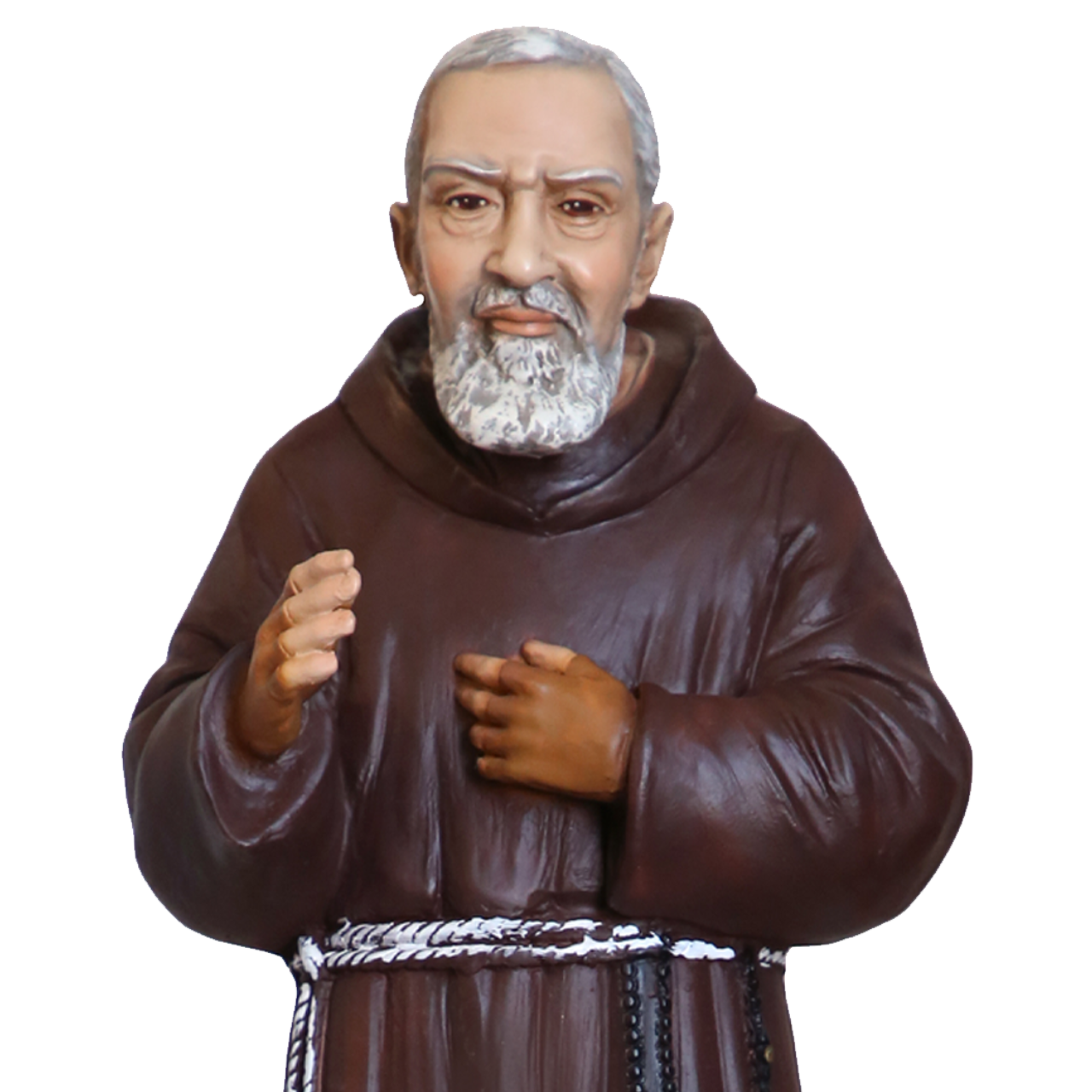 Statua San Padre Pio 40 cm in Resina