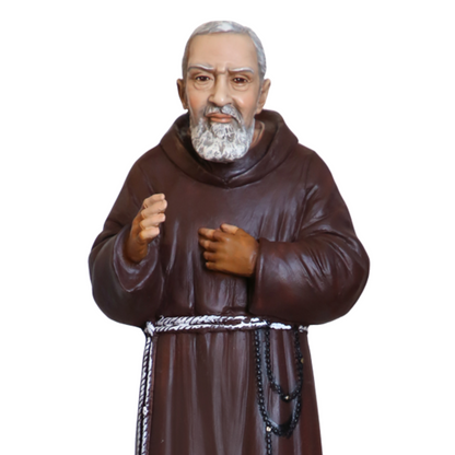 Statua San Padre Pio 40 cm in Resina
