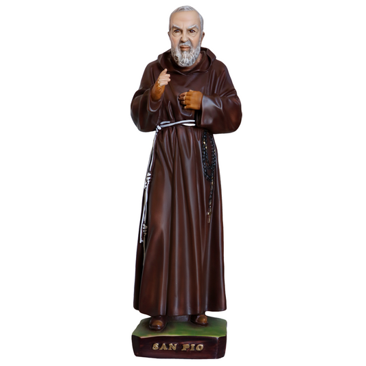 Statua San Padre Pio 60 cm in Resina