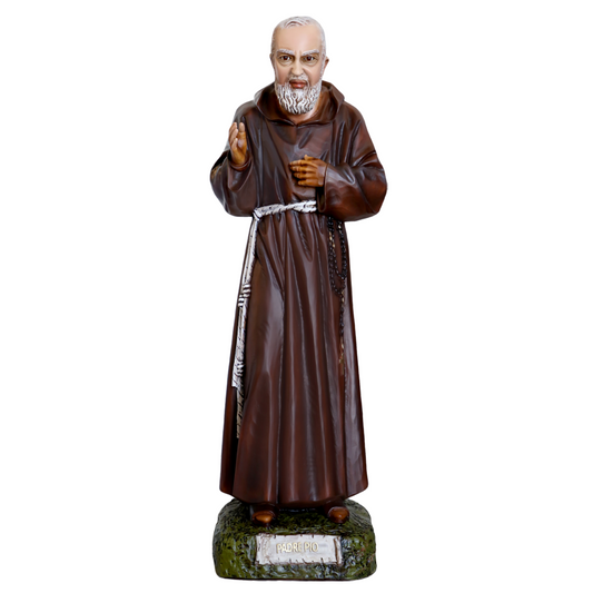Statua San Padre Pio 90 cm in Resina