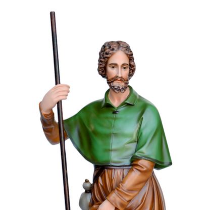 Statua San Rocco 100 cm in Resina