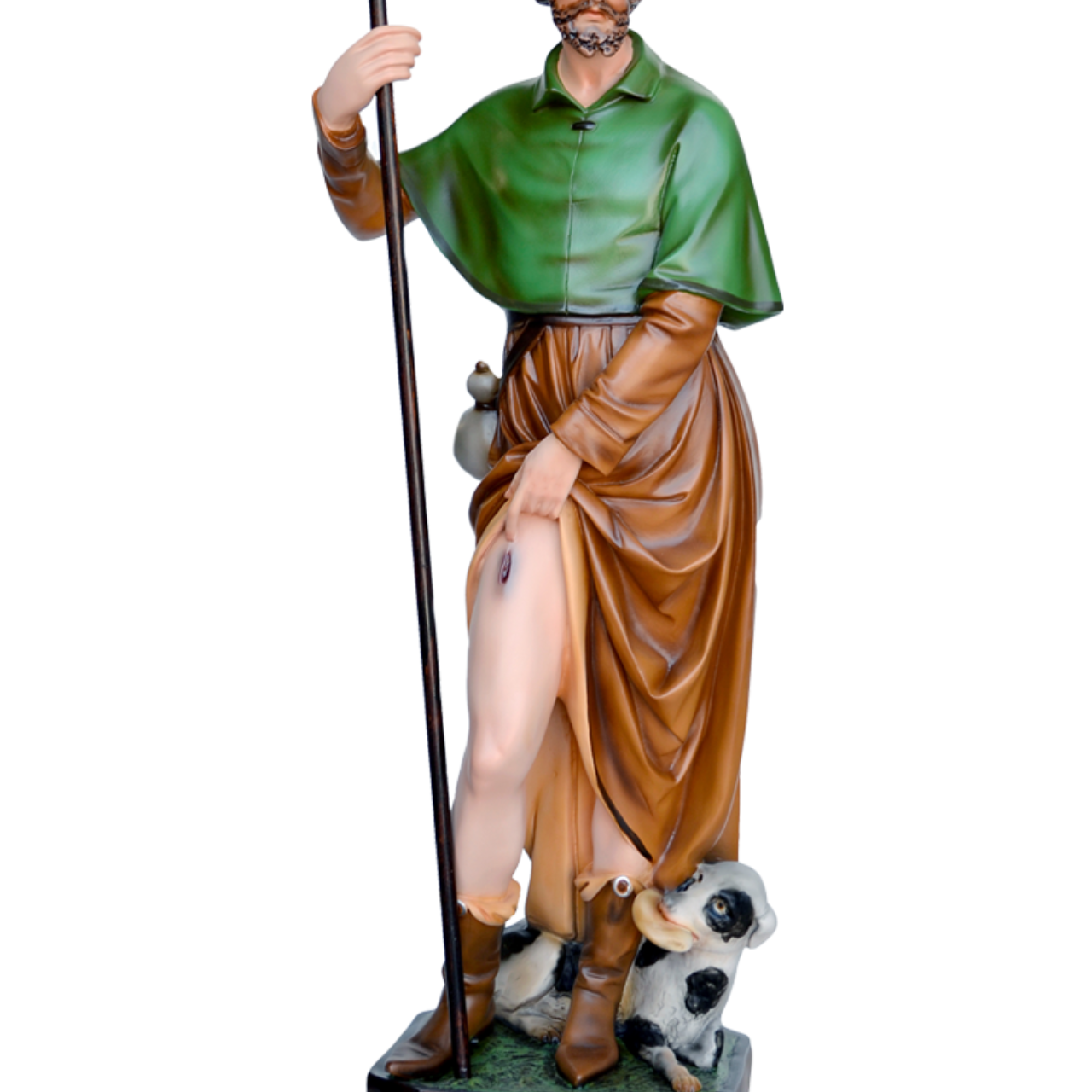 Statua San Rocco 100 cm in Resina