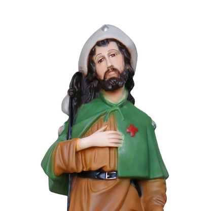 Statua San Rocco 45 cm in Resina