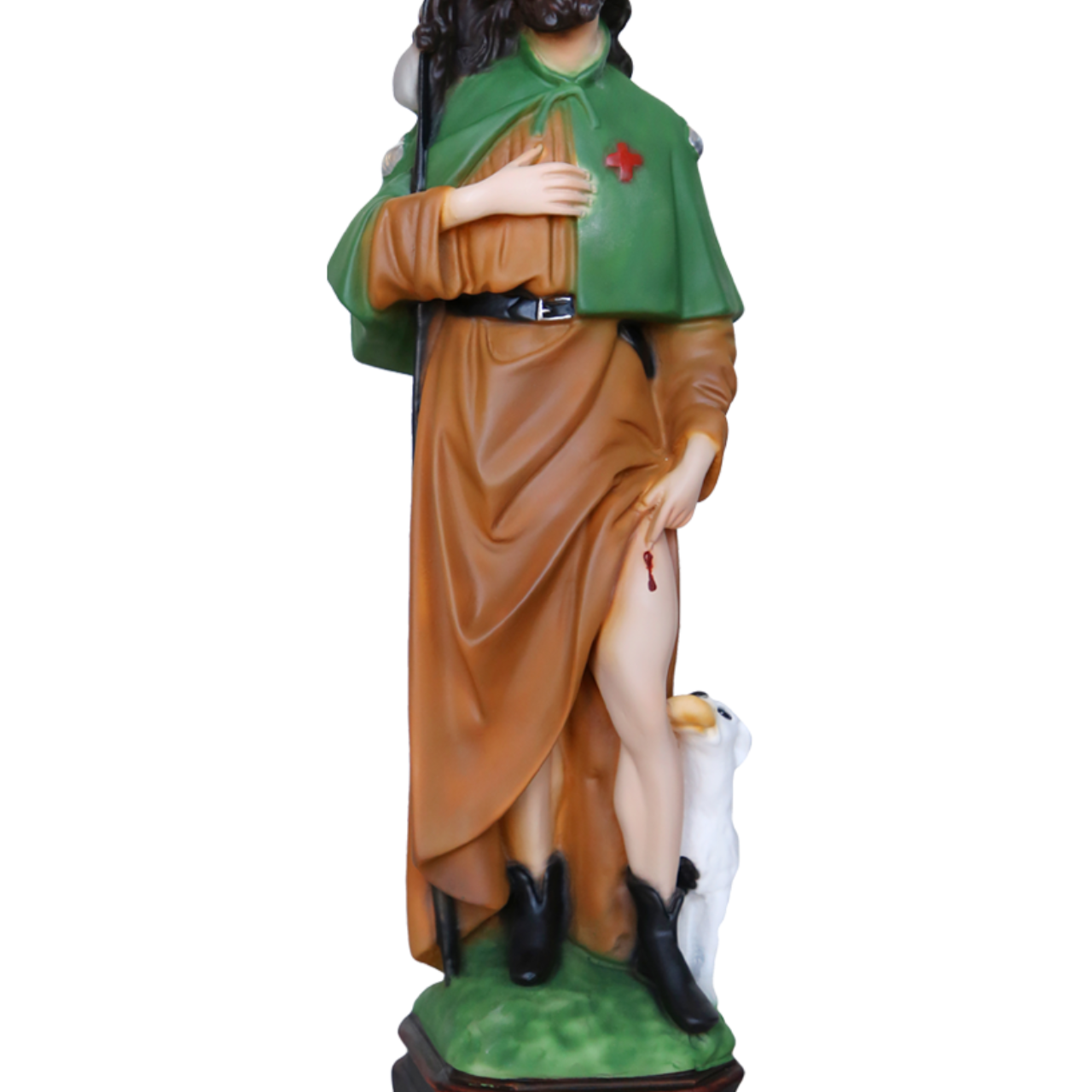 Statua San Rocco 45 cm in Resina