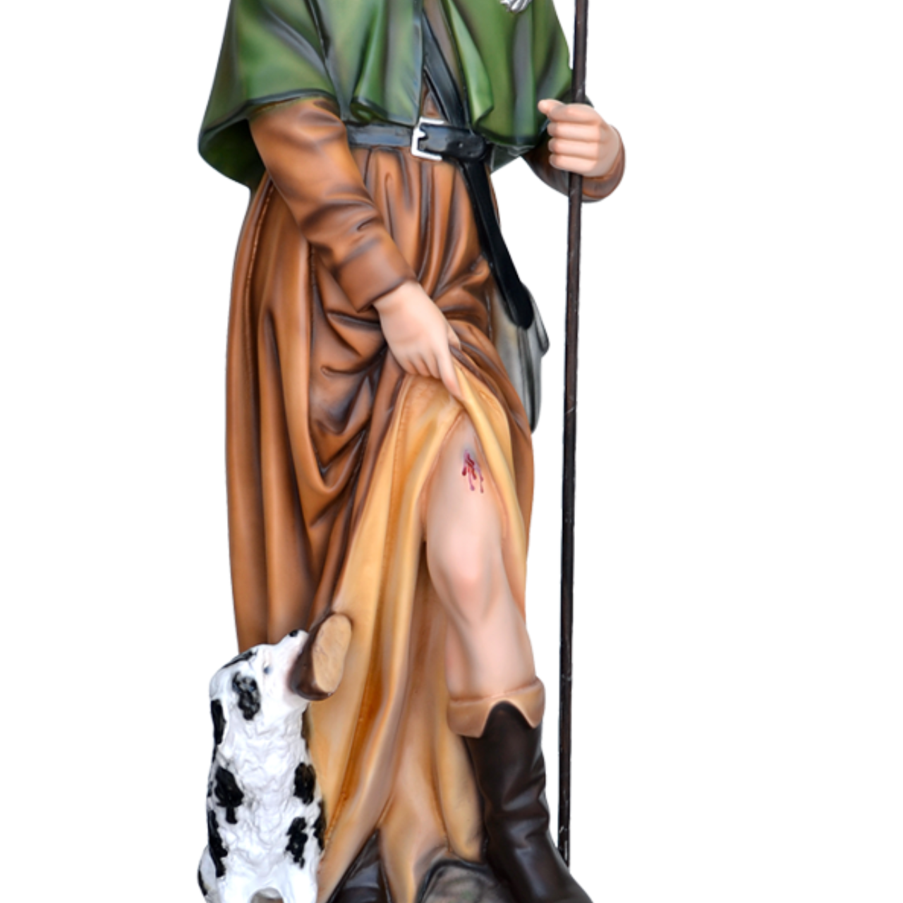 Statua San Rocco 80 cm in Resina