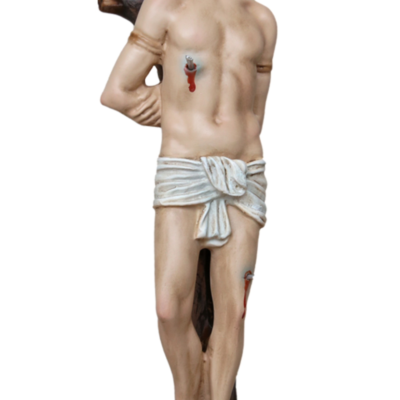 Statua San Sebastiano 30 cm in Resina Piena