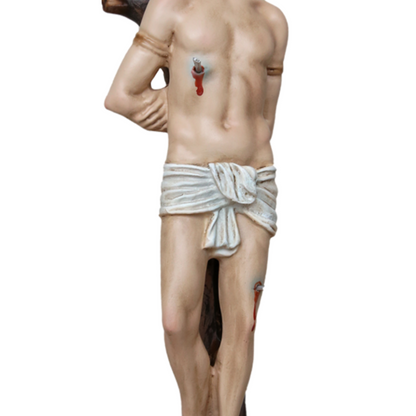 Statua San Sebastiano 30 cm in Resina Piena