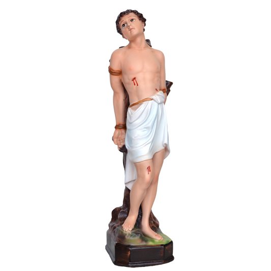 Statua San Sebastiano 40 cm in Resina