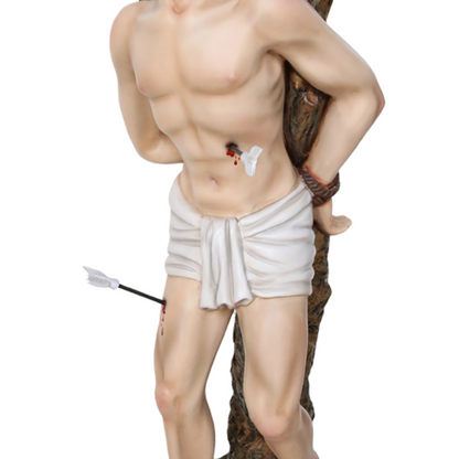 Statua San Sebastiano 60 cm in Resina