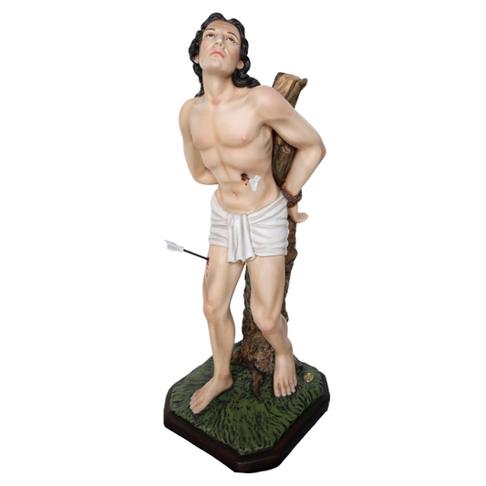 Statua San Sebastiano 60 cm in Resina