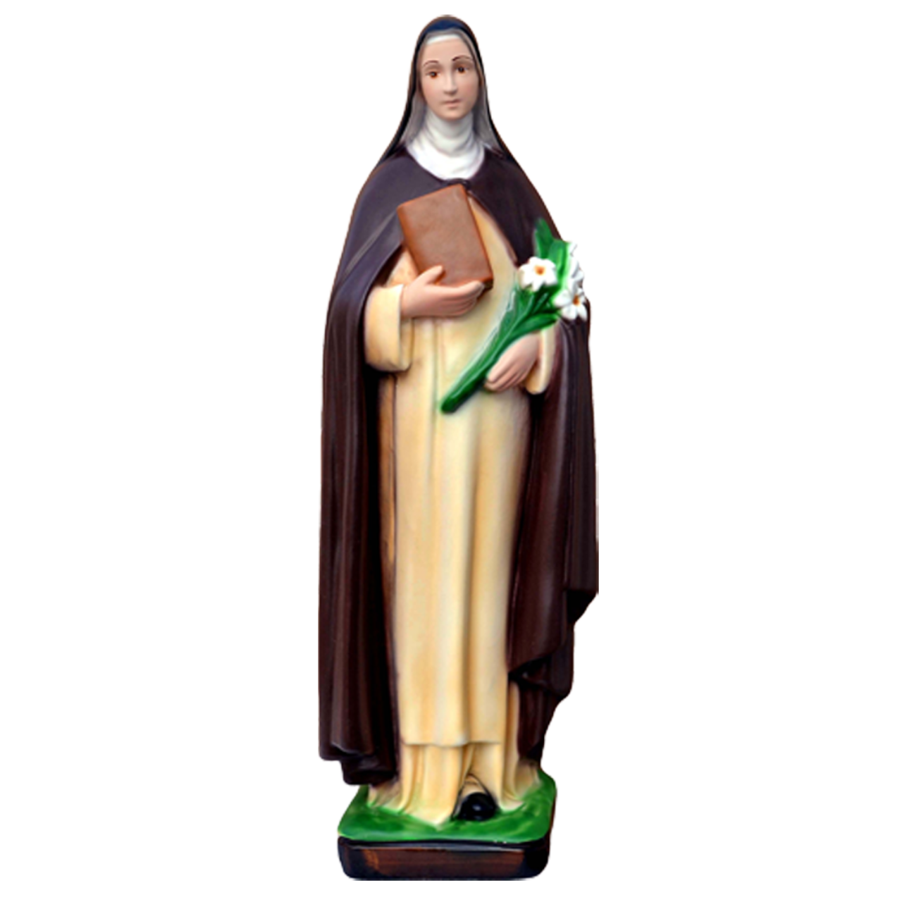 Statua Santa Caterina 40 cm in Resina