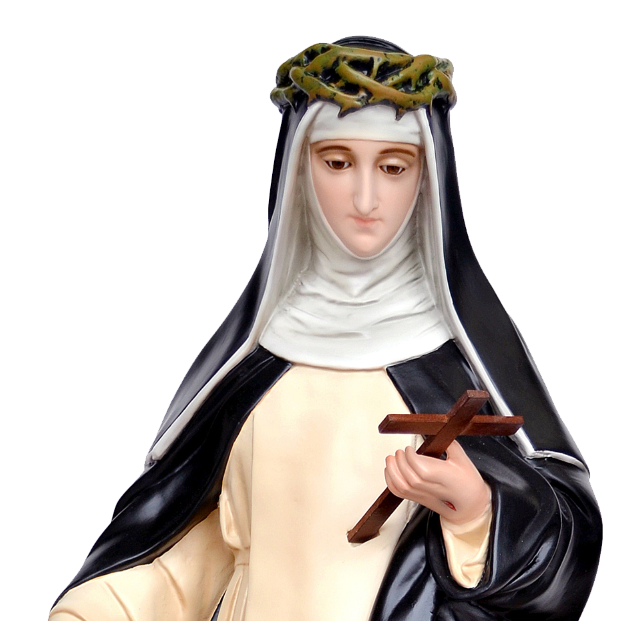 Statua Santa Caterina 80 cm in Resina
