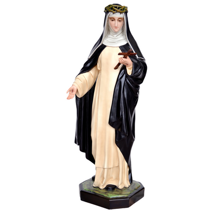 Statua Santa Caterina 80 cm in Resina