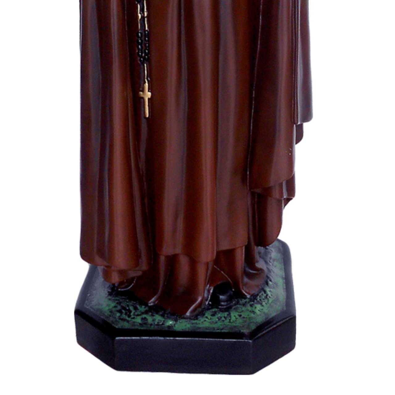 Statua Santa Chiara 100 cm in Vetroresina
