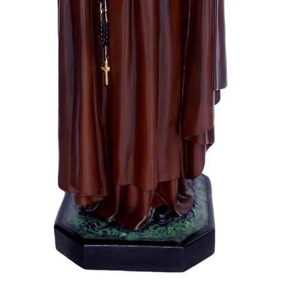 Statua Santa Chiara 100 cm in Vetroresina