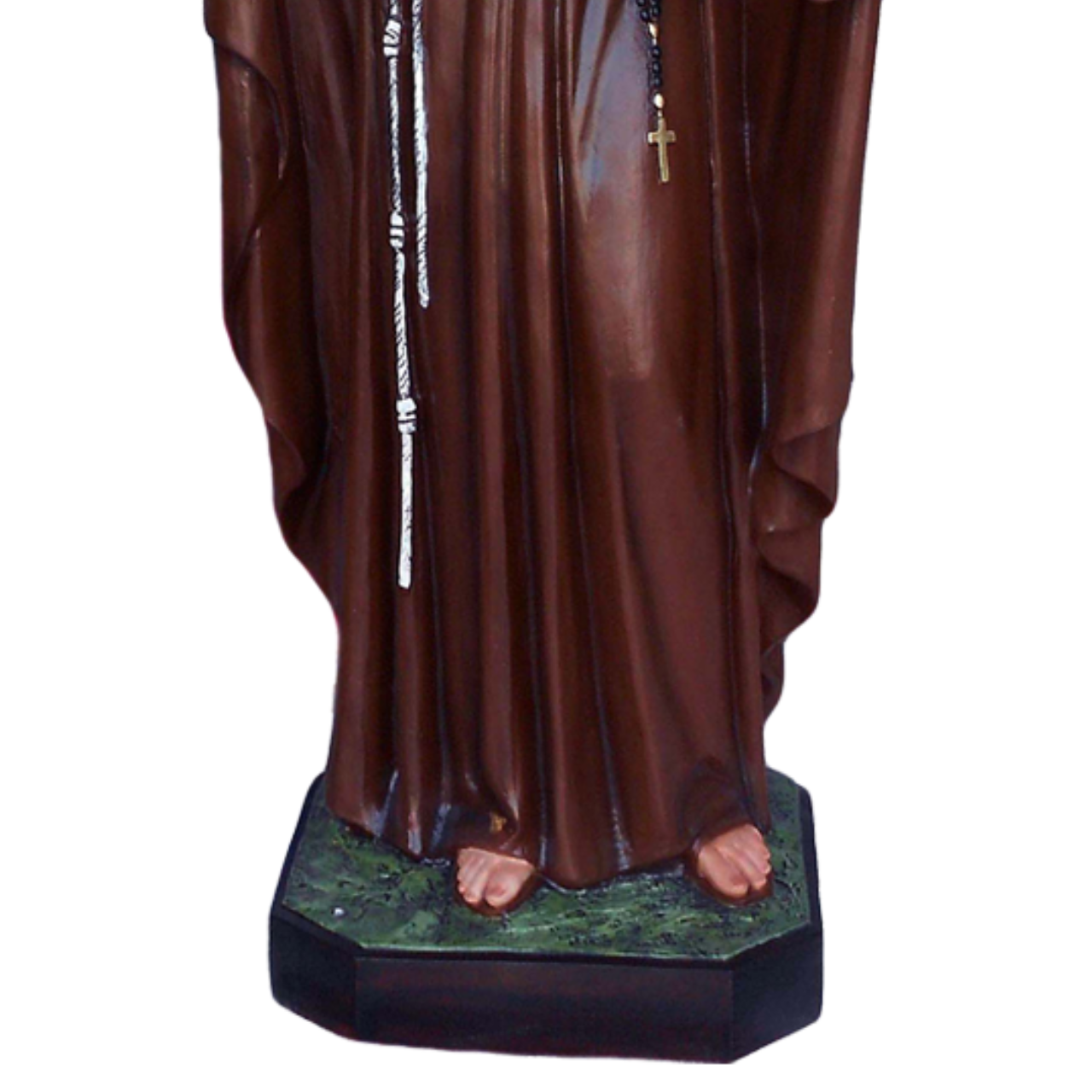 Statua Santa Chiara 165 cm in Vetroresina