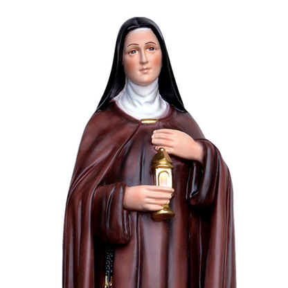 Statua Santa Chiara 40 cm in Resina