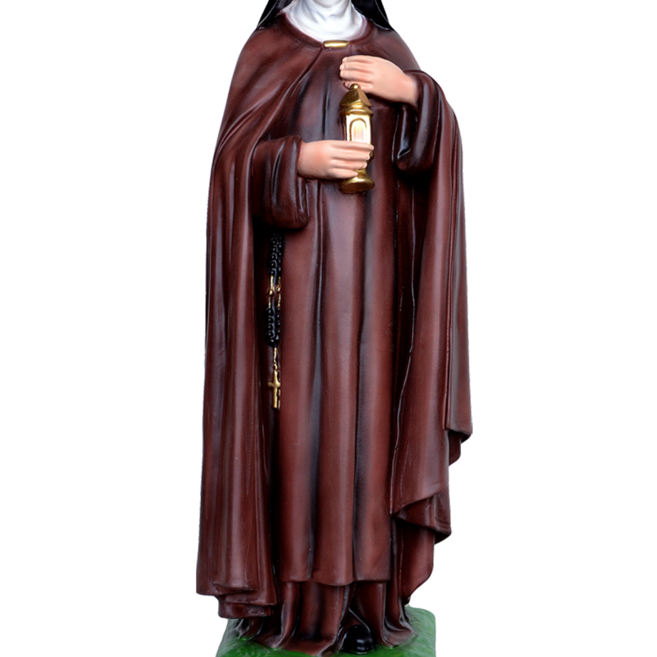 Statua Santa Chiara 40 cm in Resina