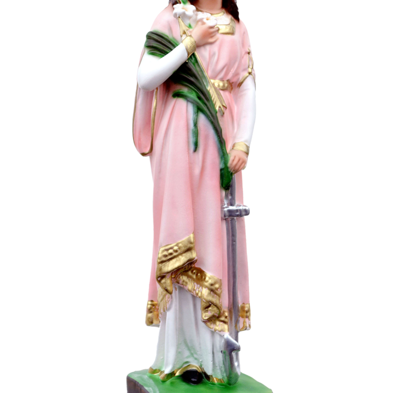 Statua Santa Filomena 30 cm in Resina Piena