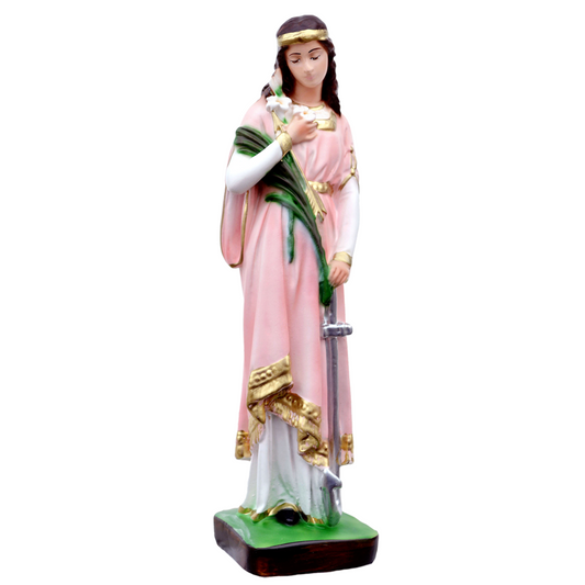 Statua Santa Filomena 30 cm in Resina Piena