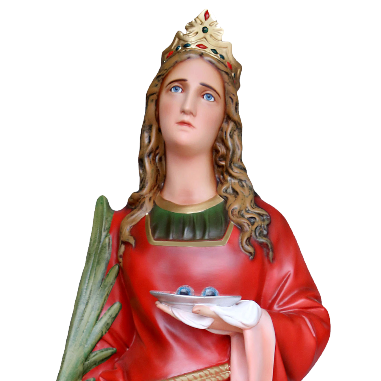 Statua Santa Lucia 107 cm in Resina