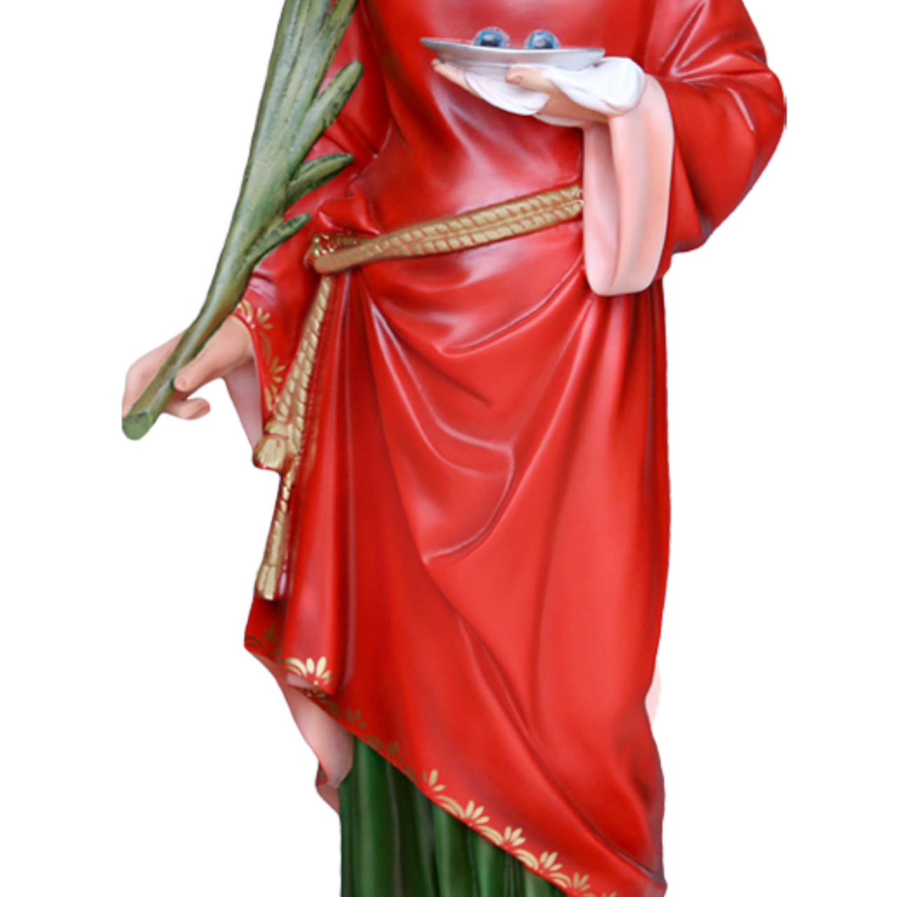 Statua Santa Lucia 107 cm in Resina