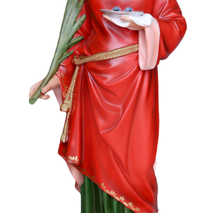 Statua Santa Lucia 107 cm in Resina