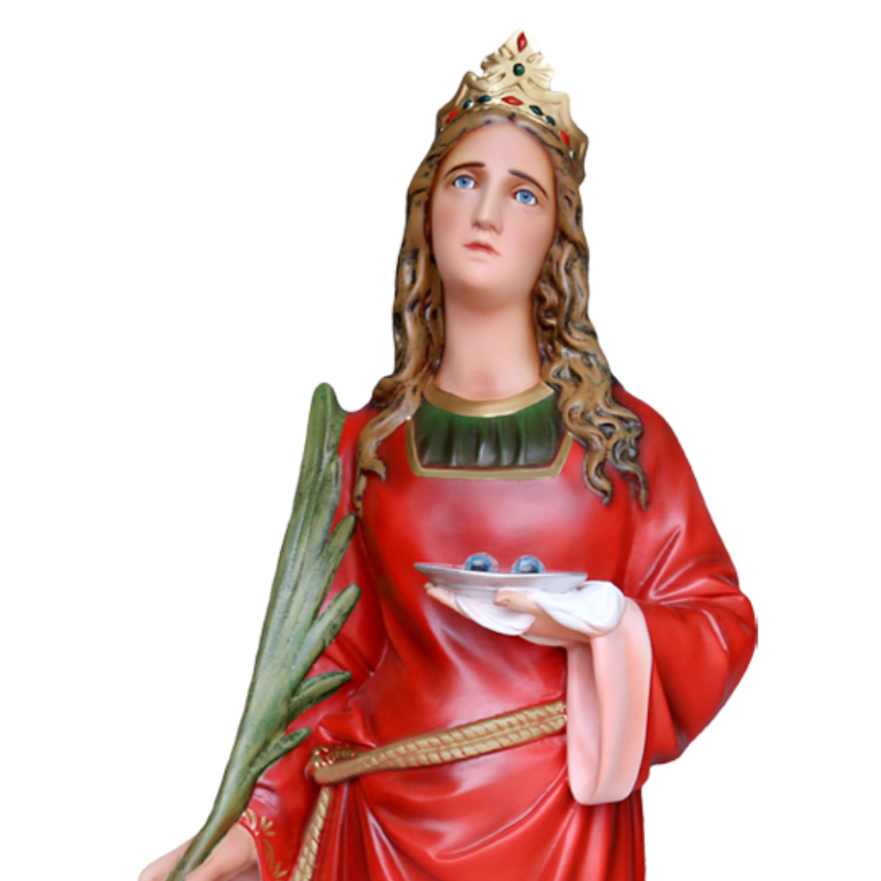 Statua Santa Lucia 107 cm in Resina