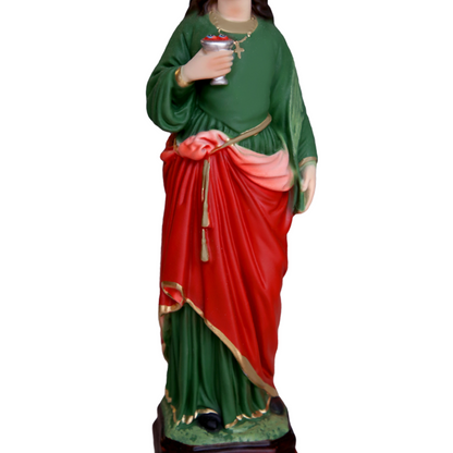 Statua Santa Lucia 30 cm in Resina Piena