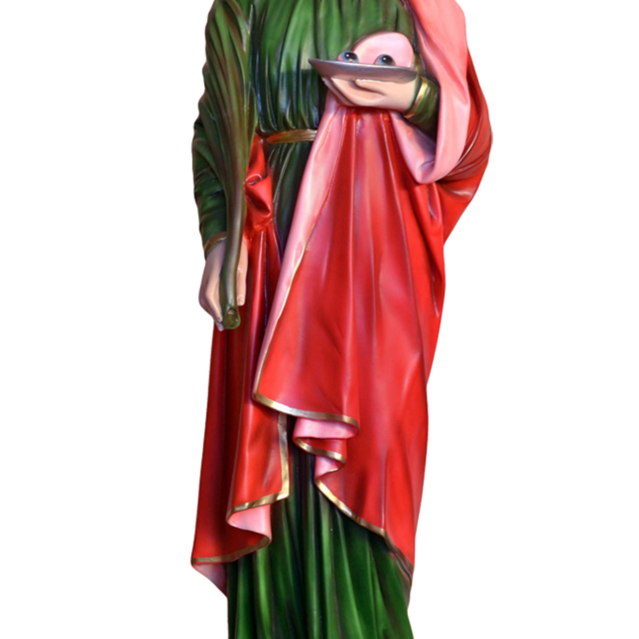 Statua Santa Lucia 85 cm in Resina