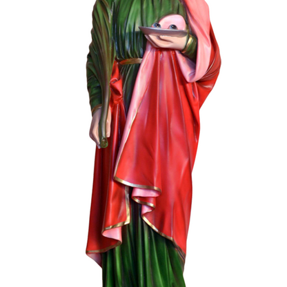 Statua Santa Lucia 85 cm in Resina