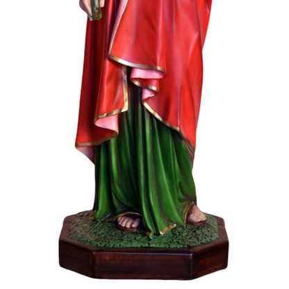 Statua Santa Lucia 85 cm in Resina