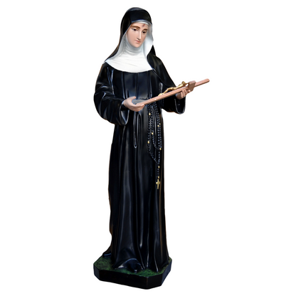 Statua Santa Rita 100 cm in Resina