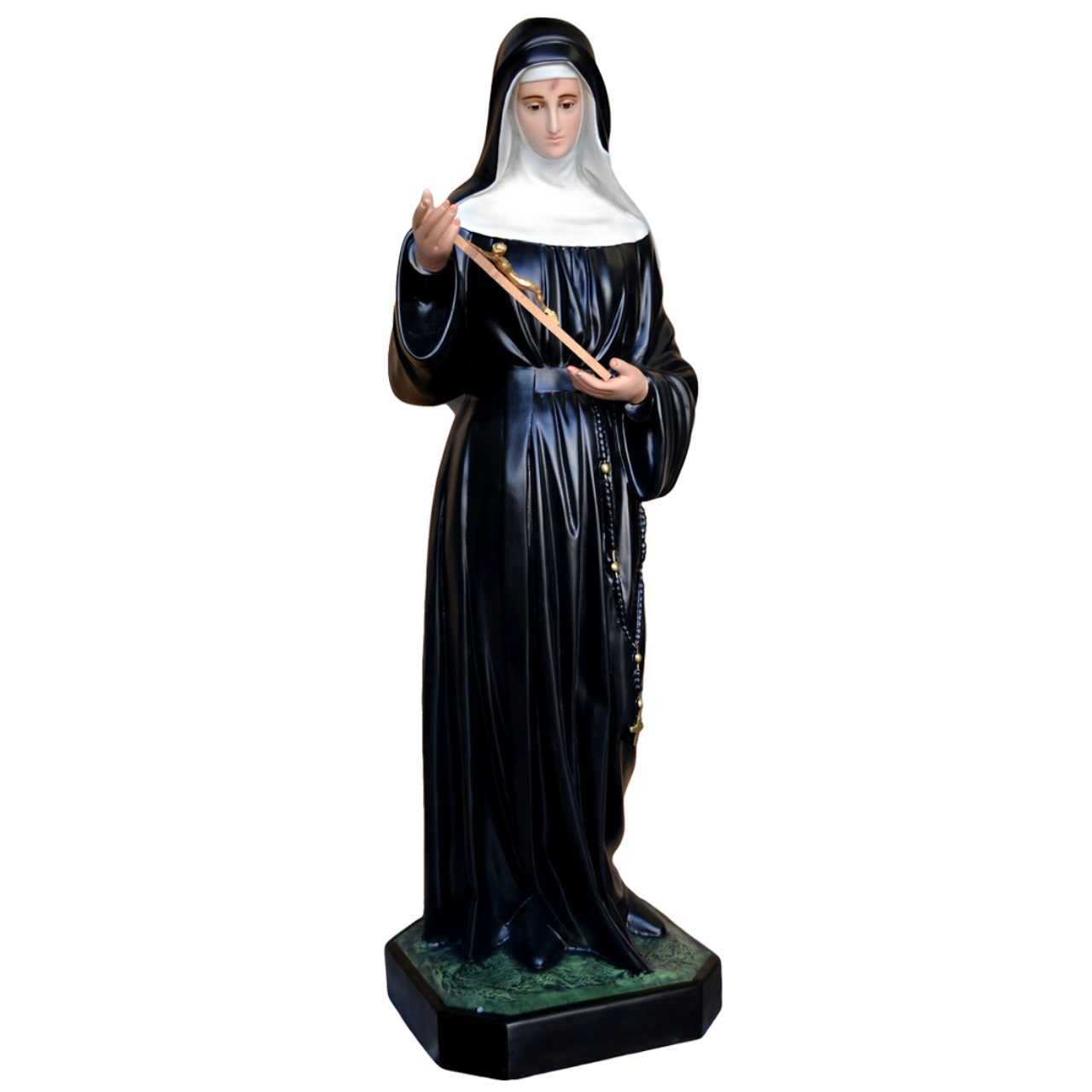Statua Santa Rita 130 cm in Vetroresina