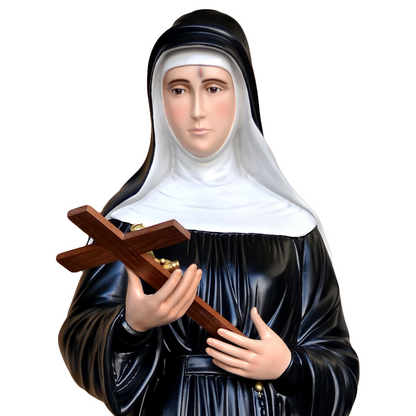 Statua Santa Rita 150 cm in Vetroresina