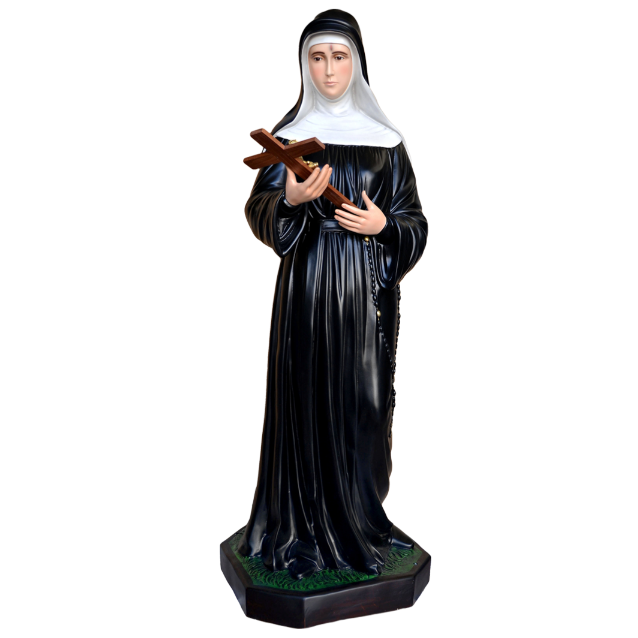 Statua Santa Rita 150 cm in Vetroresina