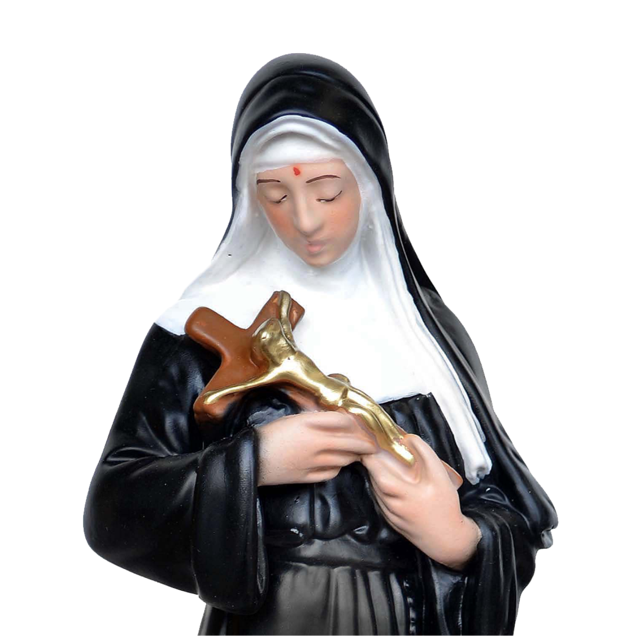 Statua Santa Rita 30 cm in Resina Piena
