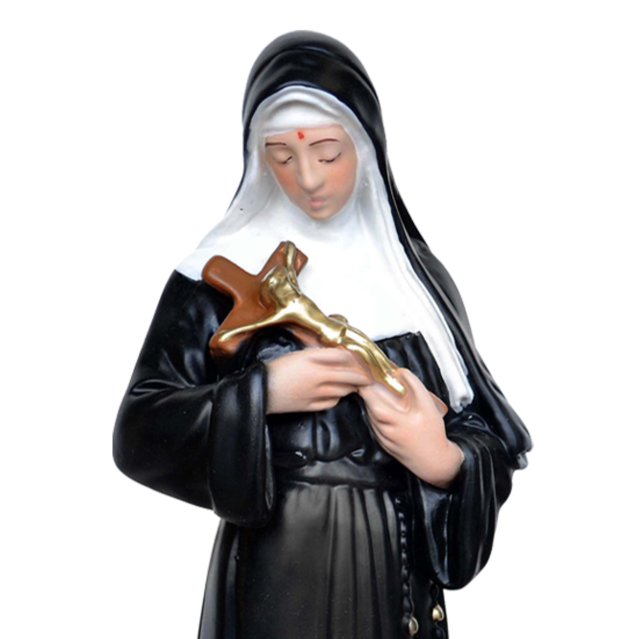 Statua Santa Rita 30 cm in Resina Piena
