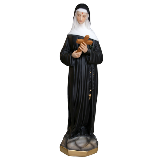 Statua Santa Rita 60 cm in Resina