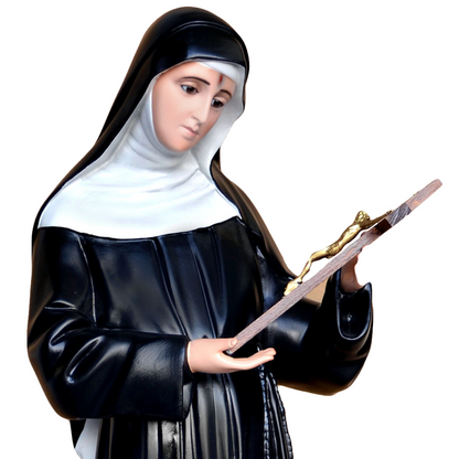 Statua Santa Rita 80 cm in Resina