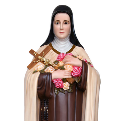 Statua Santa Teresa 160 cm in Vetroresina