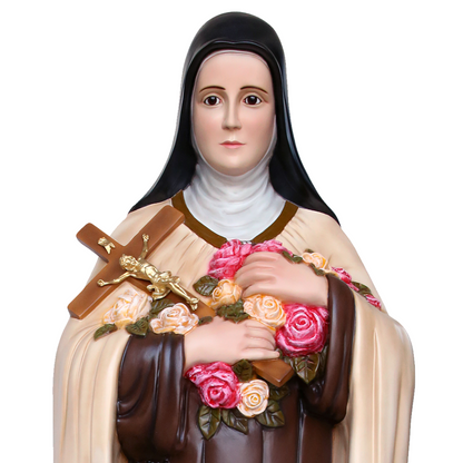 Statua Santa Teresa 160 cm in Vetroresina