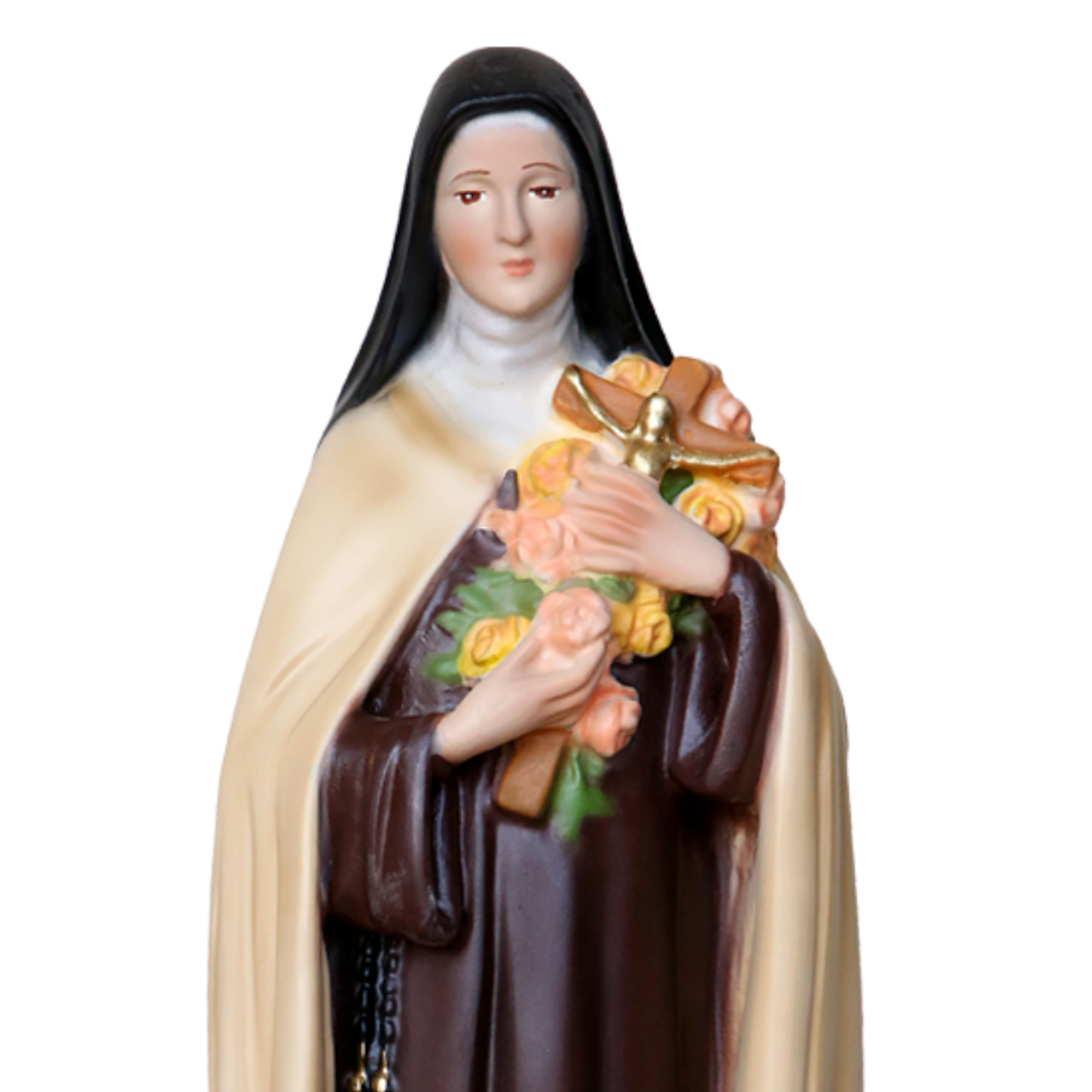 Statua Santa Teresa 30 cm in Resina Piena